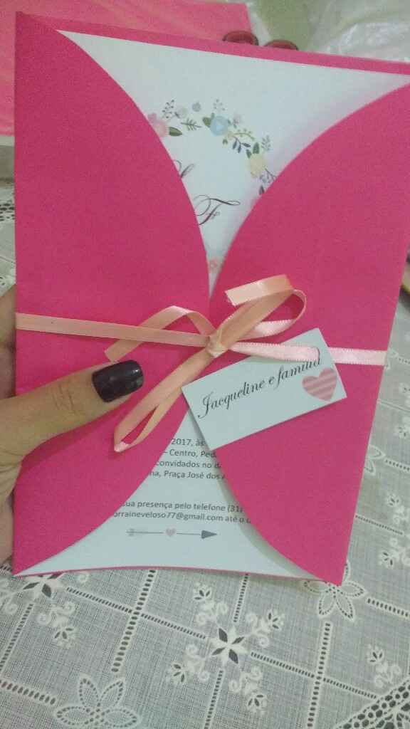 Convites feitos por mim mim #vem ver - 2