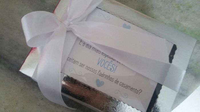 Convites para padrinhos - 1