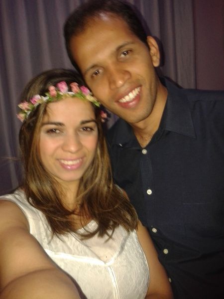 Nosso casamento no civil. - 2