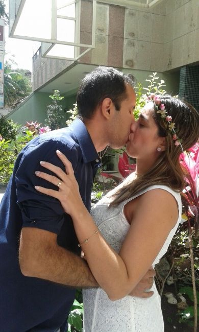 Nosso casamento no civil. - 3