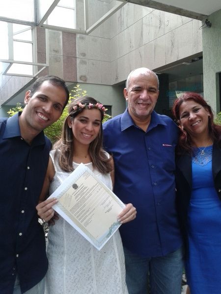 Nosso casamento no civil. - 4