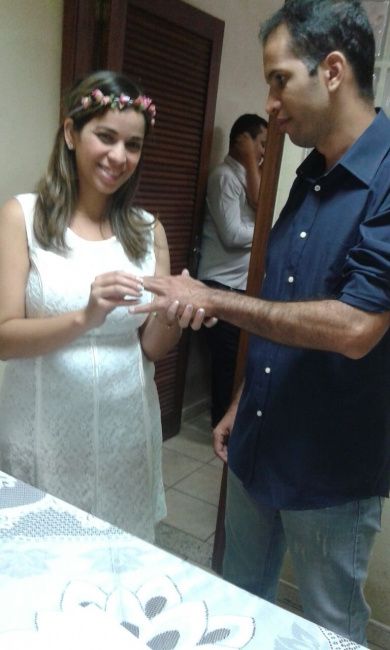Nosso casamento no civil. - 6