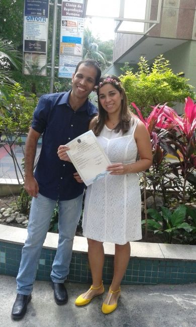 Nosso casamento no civil. - 7