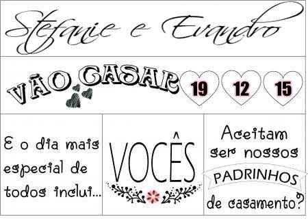 Convite madrinhas papelaria - 1