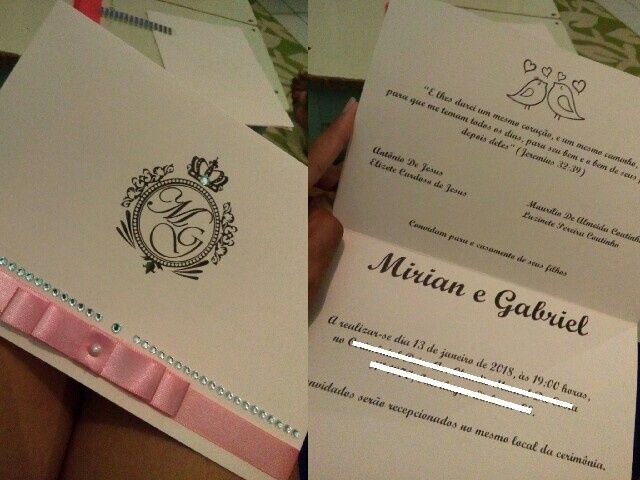 Convites de casamento diy - 1