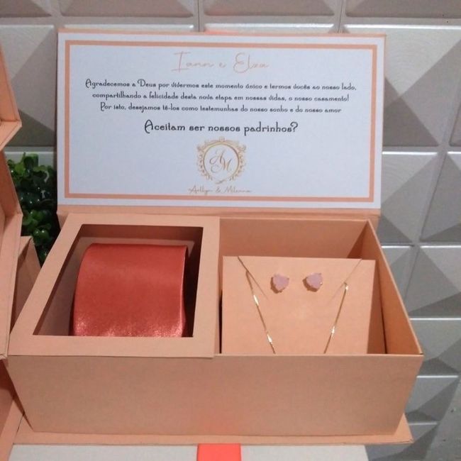 Caixa padrinhos! 5