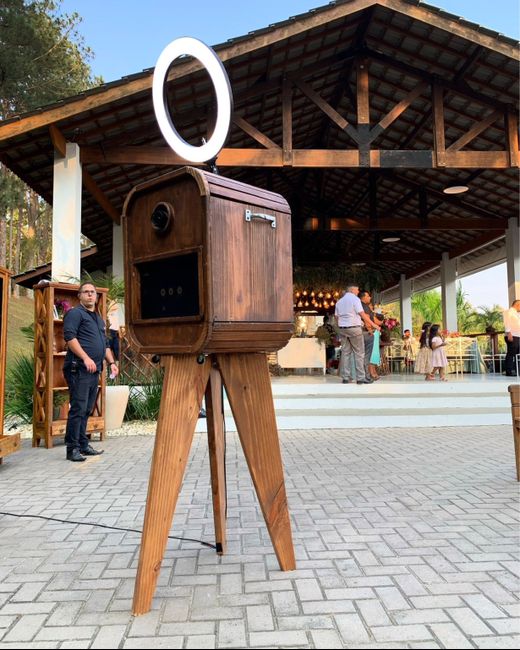 Point de fotos na festa de casamento: cabine ou kombi? 2