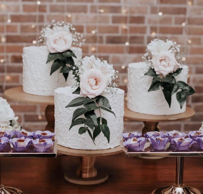Quantos andares terá o bolo de casamento? 🍰 6