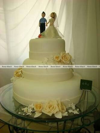 Como vocês fizeram com o bolo de casamento? - 5