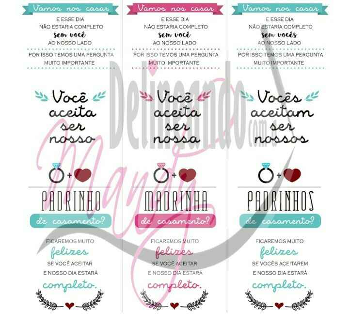  Convite dos padrinhos - 1