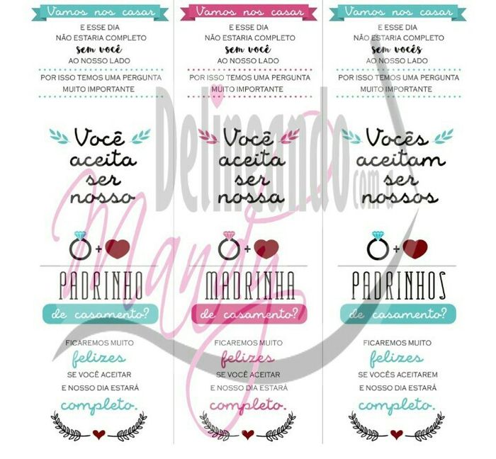  Convite dos padrinhos - 1