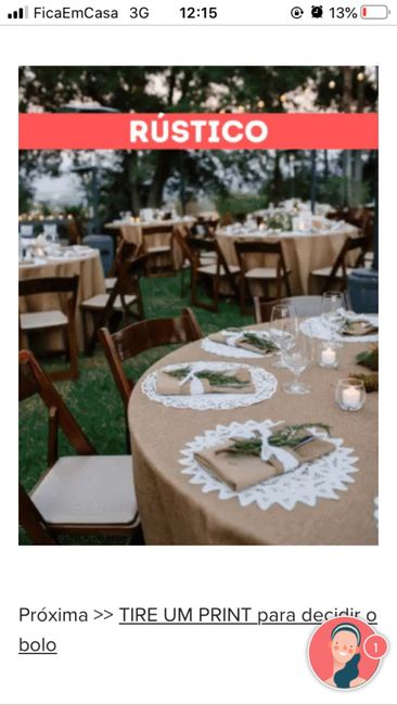 TIRE UM PRINT para decidir o estilo do casamento 27