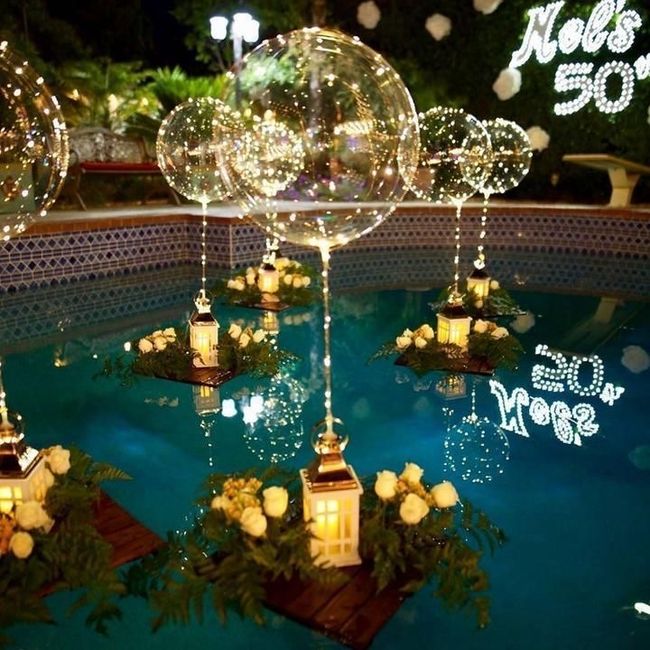 Ideias decoração piscina!! 12