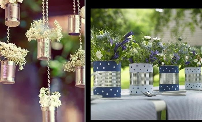 Diy: Itens reciclados para a decoração do casamento 7