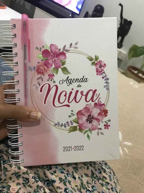 Agenda da noiva (impressa) - você tem ou já teve uma? 💟 2