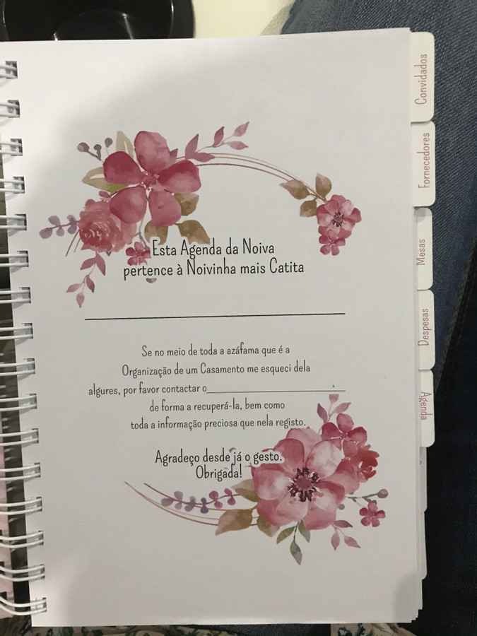 Meu tão esperado e sonhado Planner de Casamento - 3