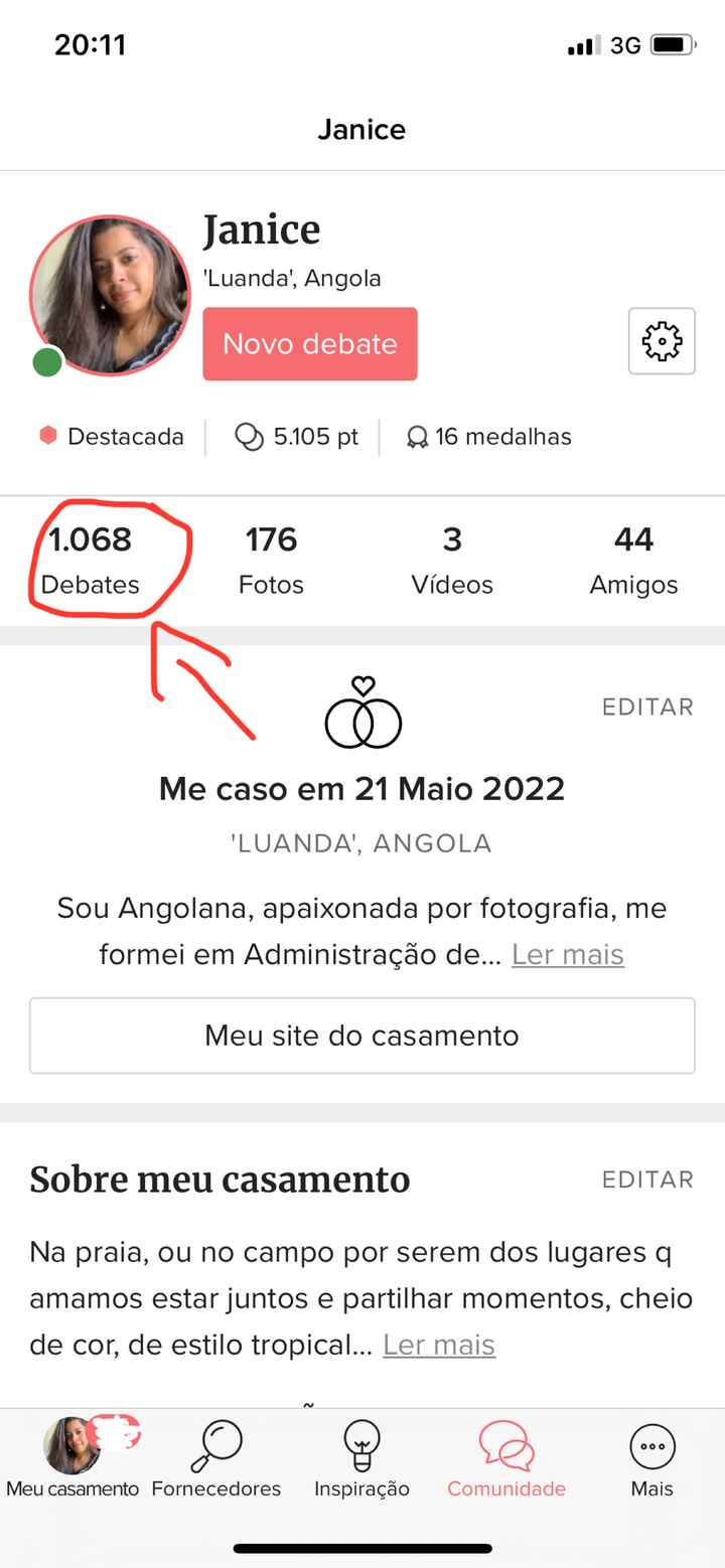 Consigo ver meus tópicos antigos? - 3