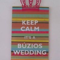 Keep calm, it's a Búzios wedding!