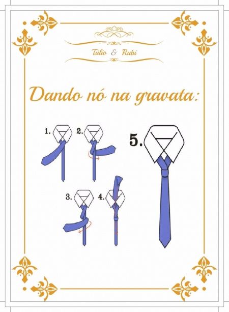 Dando nó na gravata