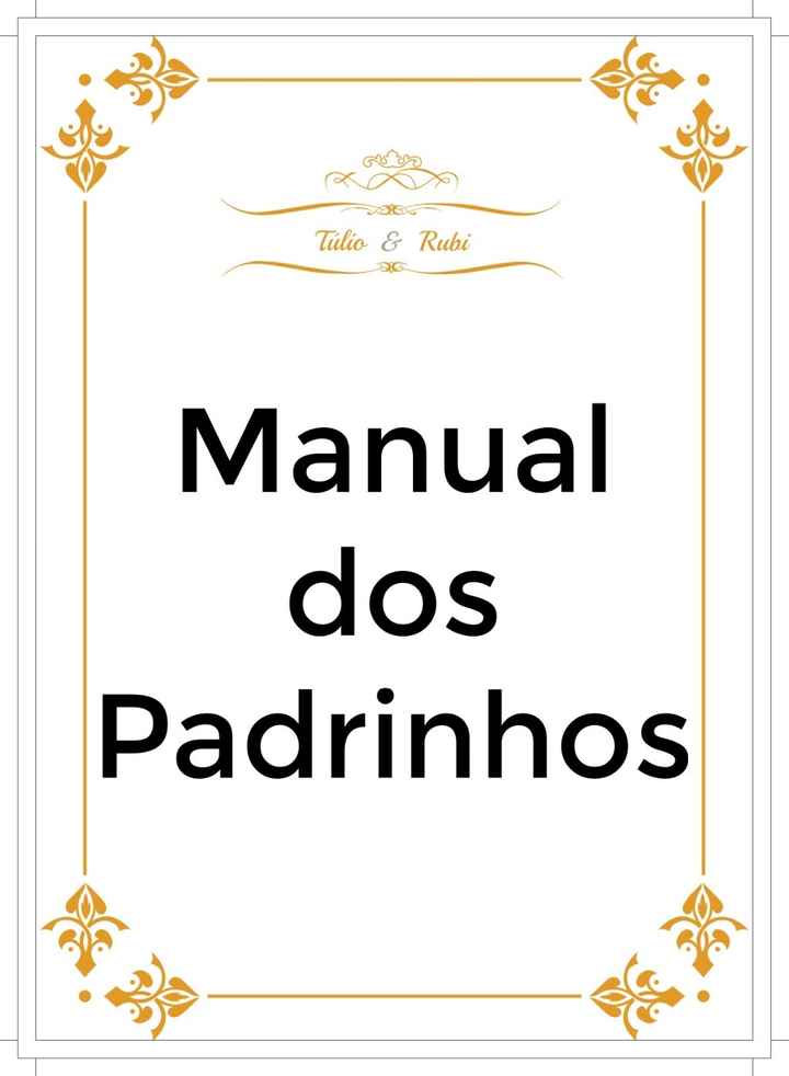 Capa do manual