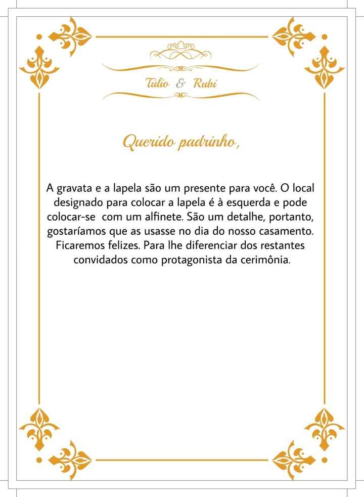 Querido padrinho
