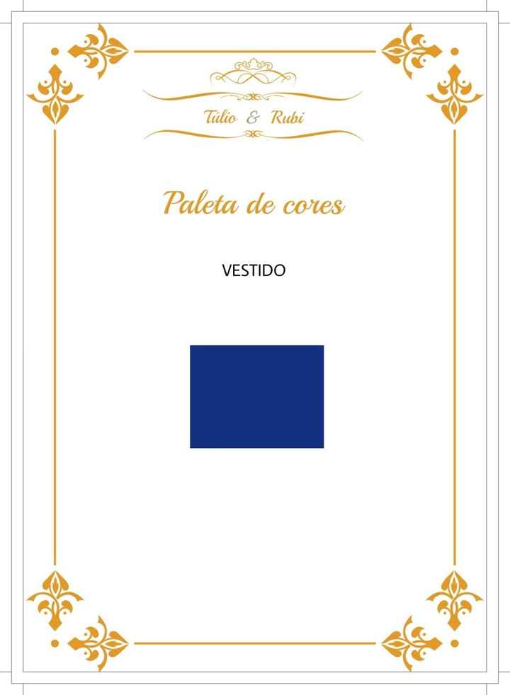 Paleta de cores 