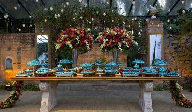 Casamento azul tiffany