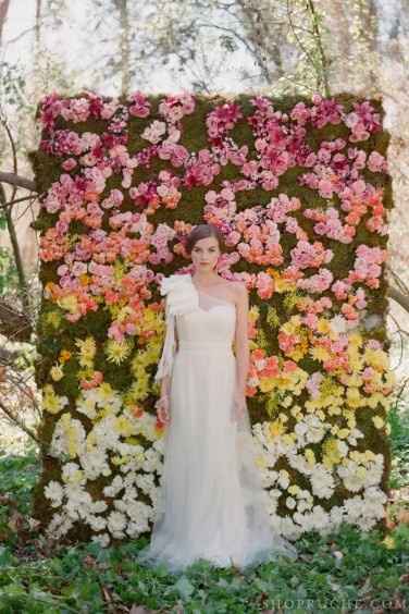 Painel de flores