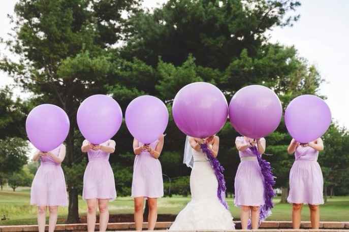 Casamento roxo e lilás