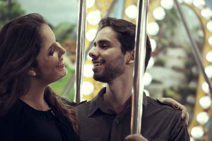 Poste uma foto com o seu amor