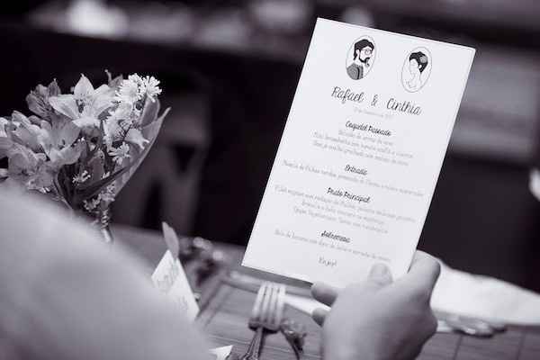 O menu