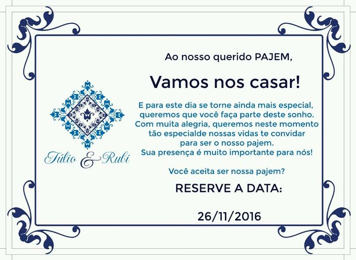Diy: faça você mesma seu monograma e convites - 4