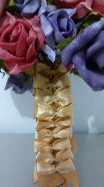 Diy buquê de eva: para colocar no cofre - 4