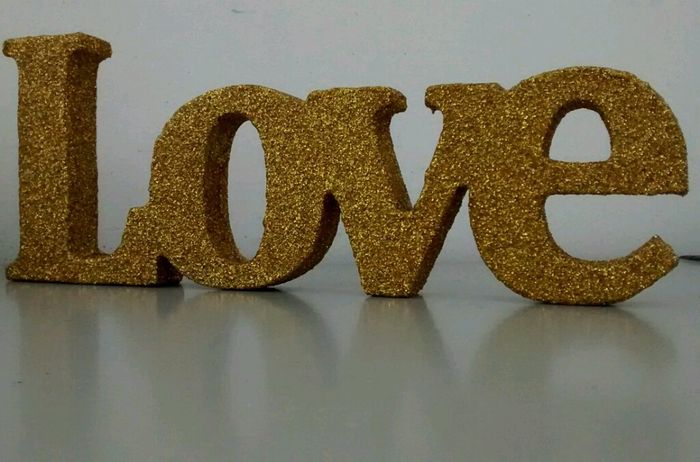 Diy nosso amor: com glitter - 3