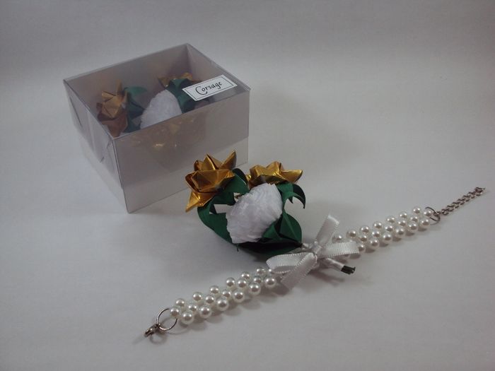 Kit padrinhos os corsages e as lapelas - 8