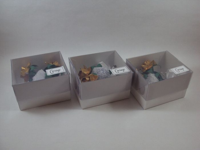 Kit padrinhos os corsages e as lapelas - 10