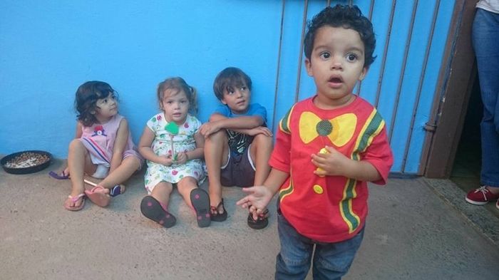 Férias na casa dos avós