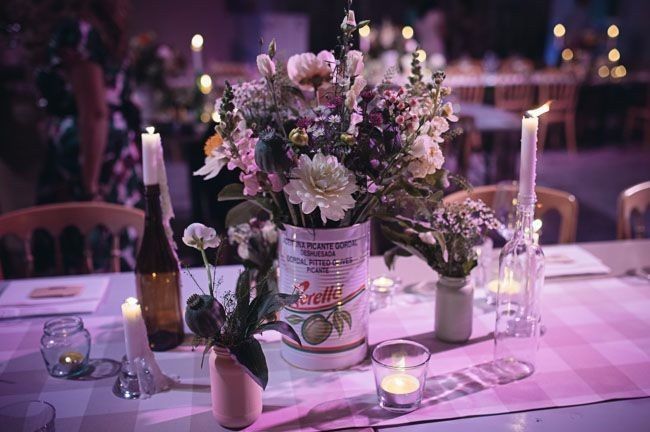 Arranjos florais DIY