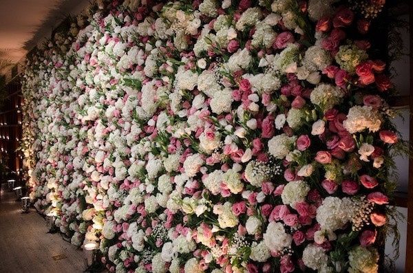 Painel de flores