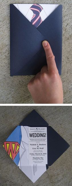 O convite de casamento