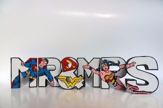 As letras decorativas