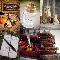 Casamento Harry Potter