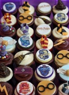 Os cupcakes divertidos