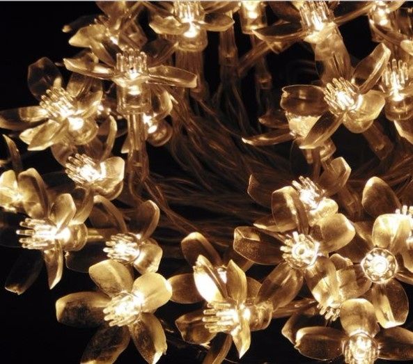 Cordão luminoso flores de sakura