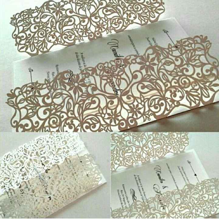 Qual convite vocês acham mais lindo? - 2