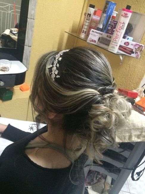Teste penteado e make #vemver - 2
