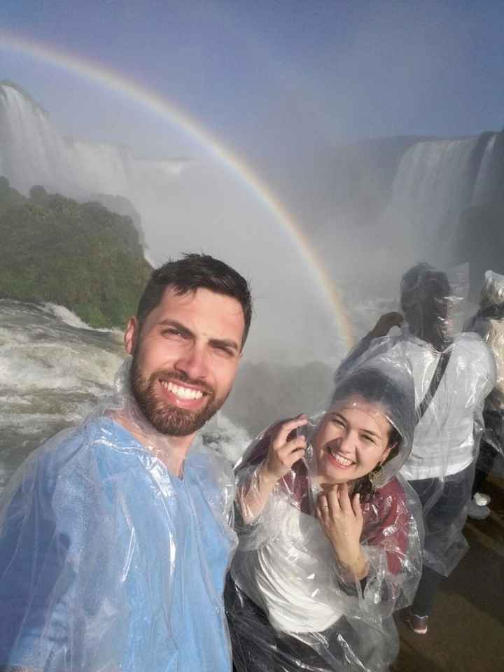 Ganhamos até um arco-íris