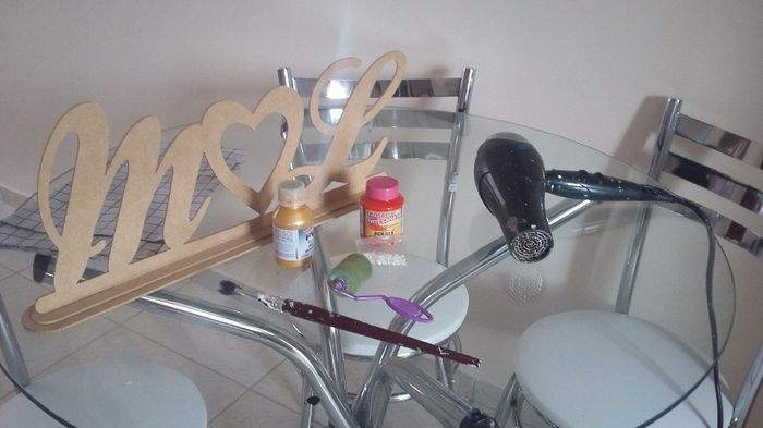 Plaquinhas para festa