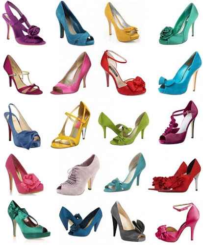 Inspiração de sapatos coloridos - 17