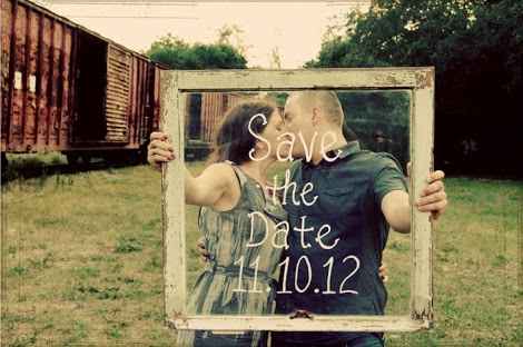 Inspiração de save the date - 10